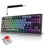 Amazon.com: TECWARE Phantom 87 Key RGB Mechanical Gaming Keyboard